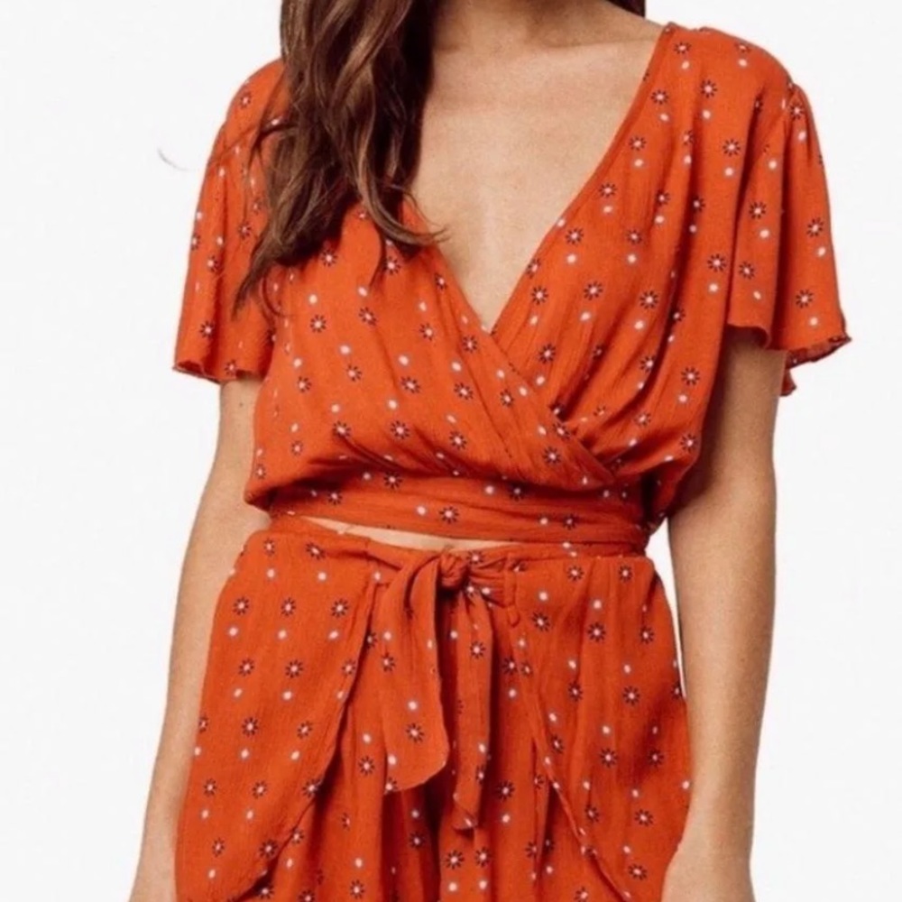 Patrons of Peace Burnt Orange Blouse